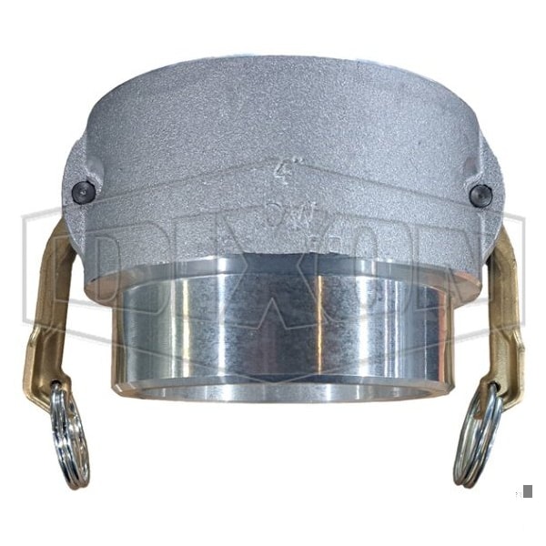 Cam and Groove Coupler, 4 in Nominal, Butt Weld x SCH 40 Pipe End Style, Aluminum, Domestic